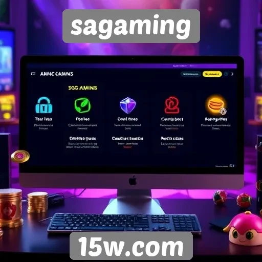 Análise das funcionalidades do site sagaming