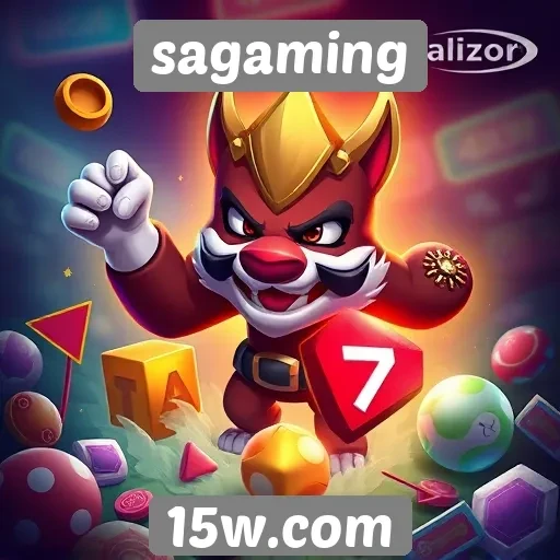 Variedade de jogos disponíveis no sagaming